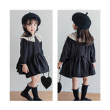 女の子 ワンピース フォーマル 通販 長袖ワンピース キッズ スーツ キッズドレス ワンピ 襟付き 子供服 子供 子ども服 発表会 結婚式 七五三 卒園式 入園式 入学式 お受験 可愛い