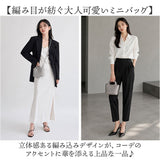 編み込み バッグ ショルダー 2way 通販 ハンドバッグ ショルダーバッグ ハンドバック ショルダーバック 斜めがけバッグ ミニバッグ 編みバッグ 肩掛けバッグ ミニハンドバッグ レディース