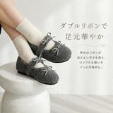 レディース リボン バレエシューズ 通販 フラットパンプス パンプス フラットシューズ シューズ 靴 くつ クツ 痛くない カジュアルシューズ ぺたんこ ローヒール フラット 軽量