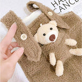サロペット ベビー キッズ 通販 オーバーオール ボアサロペット キッズウェア 防寒 厚手 裏ボアオーバーオール ベビー服 子供服 秋冬 子ども服 男の子 女の子 サスペンダーパンツ