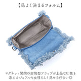 ミニショルダー 通販 斜めがけバッグ ポシェット デニムショルダー ミニポシェット 小さめバッグ 軽量バッグ カジュアルバッグ お出かけバッグ スマホバッグ 肩掛けバッグ おしゃれ