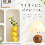 一輪挿し陶器 通販 ミニフラワーベース フルーツモチーフ フラワーベース 北欧インテリア おしゃれかわいい 卓上ミニ花瓶 玄関リビング置物 ダイニング 果物デザイン プチギフト 新築祝い