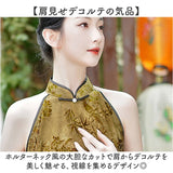チャイナドレス ロング 通販 チャイナ服 コスプレ ノースリーブ コスプレ衣装 タイトドレス パーティードレス ロングドレス ロング丈 スリット 仮装 ハロウィン 二次会ドレス