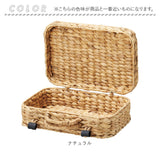バスケット ピクニック 通販 Ｓサイズ ピクニックバスケット カゴバスケット カゴバッグ ウォーターヒヤシンスバスケット トランク かご 籠 ウェルカムスペース フォトブース 撮影小物