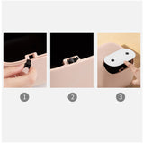 卓上 ゴミ箱 おしゃれ 通販 ごみ箱 ごみばこ ダストボックス ミニ コンパクト ふた付き 蓋つき ふた くずかご サニタリーボックス 子供部屋 車 洗面所 化粧台 寝室 デスク 隠せる