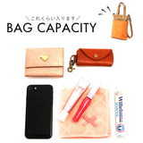 合皮 ミニ ショルダーバッグ 通販 ショルダー ショルダーバック 肩掛け 斜め掛け ななめがけ 帆布 両面 ポケット ドット 収納 小さめ カジュアル 便利 型押し Lafiel おしゃれ