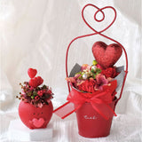 ソープフラワー ブリキ ハート 通販 ソープフラワーブーケ 花束 花 フラワー フラワーギフト ブーケ ソープ お花 フェイクフラワー ギフト 贈り物 かわいい 可愛い ハートブリキ入り