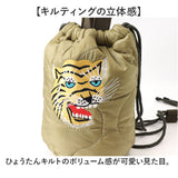 ナイロン キルティング バッグ 通販 ショルダーバッグ 小さめ ミニトートバッグ メンズ キルティングバッグ 斜めがけ HOUSTON ヒューストン 2way 軽量 軽い レディース 巾着 ミリタリー