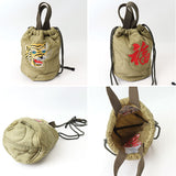 ナイロン キルティング バッグ 通販 ショルダーバッグ 小さめ ミニトートバッグ メンズ キルティングバッグ 斜めがけ HOUSTON ヒューストン 2way 軽量 軽い レディース 巾着 ミリタリー