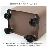 コンテナボックス 蓋付き 通販 パルトゥ コンテナカート ゴミ箱 ごみ箱 アビテ ダストボックス ふた付き 蓋付き キャスター付 アイアン 収納ボックス ストッカー 屋外 屋内 お庭 ガレージ