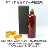 ピッチャー 水差し 通販 Hangout ハングアウト イオンボトル ラジウムボトル 陶器 ボトル 720ml 冷水筒 水 冷水ポット 信楽焼 おしゃれ お水がおいしくなるボトル 0.72 リットル 水道水