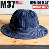 ハット メンズ ファティーグハット 通販 fatigue hat 帽子 バケットハット デニム PP062YN メトロハット 新品 復刻 米軍 USタイプ アメリカ軍 denim デニムファティーグハット おしゃれ