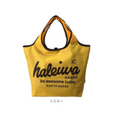 ハレイワハッピーマーケット エコバッグ 通販 HALEIWA HAPPY MARKET 保冷バッグ エコバック 保冷バック お買い物バッグ ショッピングバッグ サブバッグ ファスナー 折りたたみ コンパクト