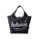 ハレイワハッピーマーケット エコバッグ 通販 HALEIWA HAPPY MARKET 保冷バッグ エコバック 保冷バック お買い物バッグ ショッピングバッグ サブバッグ ファスナー 折りたたみ コンパクト