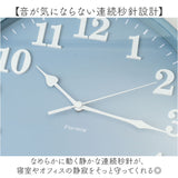 掛け時計 掛時計 通販 アナログ時計 壁掛け 時計 連続秒針掛時計 スイープ秒針 シンプル 見やすい インテリア 寝室 オフィス Formia フォルミア 立体文字盤 静音 おしゃれ 新生活 お洒落