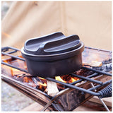 ハイム hime 土鍋 通販 一人用 クッカー ソロキャンプ 鍋 なべ 調理器具 ソロ 直火 陶器 波佐見焼 キャンプ用品 おしゃれ 防災 食洗機対応 日本製