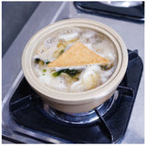 ハイム hime 土鍋 通販 一人用 クッカー ソロキャンプ 鍋 なべ 調理器具 ソロ 直火 陶器 波佐見焼 キャンプ用品 おしゃれ 防災 食洗機対応 日本製