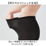 ヒヤロン レディース インナー 通販 スパッツ 7分丈 レギンス 七分丈 ブラック 黒 冷感スパッツ 冷感レギンス 夏用 涼しい UVカット ルームウェア 部屋着 女性 大人 婦人