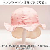 shapox シャポックス ベビー ガルボ 帽子 通販 ベビーガルボ ガルボハット ハット キャップ 抗菌 UVカット UV対策 紫外線対策 アゴゴム リボン 日除け 日よけ かわいい 赤ちゃん 子供