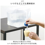 水タンク 15リットル 通販 給水タンク 非常事隊 非常事態 水 タンク ポリタンク ウォータータンク ウォータージャグ 折りたたみ 折りたためる 15L コック付き 蛇口 キャップ 防災用品