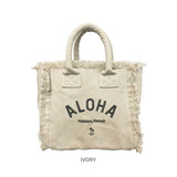 ハレイワ ハッピーマーケット トートバッグ 通販 HALEIWA HAPPY MARKET トートバック フリンジ キャンバスバッグ 布 レディース 手提げ フリンジトートバッグ カジュアル バッグ バック