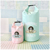 ビーチバッグ 大人 通販 プールバッグ 3L ウォーターバッグ レディース ウォータープルーフバッグ ビーチバック プールバック 小物入れ 防水バッグ ジム フィットネス 水着入れ ドラム型