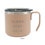 ハレイワ マグカップ 通販 HALEIWA HAPPY MARKET ハレイワハッピーマーケット コップ カップ 350ml 保温 保冷 フタ付き マグ 食器 大人可愛い ハワイアン雑貨 台所用品 キッチン雑貨