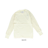 サーマル ロンt メンズ 通販 ロングTシャツ 長袖tシャツ 長袖 tシャツ クルーネック カットソー トップス HOUSTON ヒューストン 綿100% コットン レディース 春 秋冬 無地 ワッフル