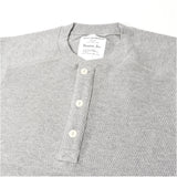 サーマル ヘンリーネック 通販 ロングTシャツ メンズ 長袖tシャツ 長袖 tシャツ カットソー HOUSTON ヒューストン トップス ワッフル 綿 コットン レディース 春 秋冬 無地 リブ アメカジ