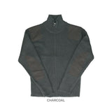 ジップアップセーター メンズ 通販 ミリタリーセーター コマンドセーター ジップアップ ニット セーター ミリタリー HOUSTON ヒューストン command zip sweater commando 2510 アメカジ