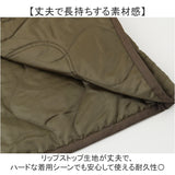 HOUSTON M-51 通販 キルティングコート キルティングジャケット キルティング ブルゾン アウター キルト ヒューストン ジャケット コート 秋冬 メンズ レディース 防寒 中綿 ノーカラー