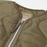 HOUSTON M-51 通販 キルティングコート キルティングジャケット キルティング ブルゾン アウター キルト ヒューストン ジャケット コート 秋冬 メンズ レディース 防寒 中綿 ノーカラー