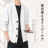 カーディガン ワッフル メンズ 通販 カーデガン メンズカーディガン 上着 うわぎ 羽織り はおりもの 男性用 男子 冷房対策 ボタン 前開き 普段使い ゆったり 大きいサイズ カジュアル