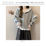 パーカー レディース 通販 トレーナー スウェット スエット ジップアップパーカー 重ね着風 フード あたたかい ゆったり フード付き ジップアップ ポケット 無地 シンプル アウター