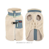 ドッグウェア冬 通販 犬の服冬用 ペットウェア 犬用ジャンパー 防寒ジャケット ハーネス付き犬服 背中開きベスト 小型犬中型犬 あったか裏起毛 中綿入りコート お散歩お出かけ