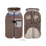 ドッグウェア冬 通販 犬の服冬用 ペットウェア 犬用ジャンパー 防寒ジャケット ハーネス付き犬服 背中開きベスト 小型犬中型犬 あったか裏起毛 中綿入りコート お散歩お出かけ