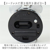 目覚まし時計 通販 置時計 時計 ベル音 アラーム 小さい 小さめ ステップ秒針 置き時計 ライト機能 電池式 ミニツインベル シンプル コンパクト 大音量 可愛い Formia フォルミア ミニ