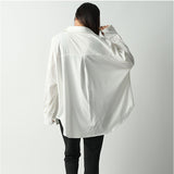 ラッシュガード シャツ 長袖 襟付き 通販 襟付きシャツ 長袖シャツ 普段着 衿付き 水陸両用 着回し 接触冷感 冷たい ひんやり 紫外線対策 UV対策 体型カバー ゆったり ポリエステル