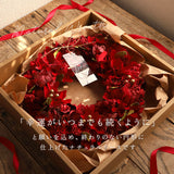 リース 造花 通販 Lサイズ ナチュラルリース フラワーリース プリザーブドフラワー 壁飾り アートフラワー 玄関飾り フラワーアレンジメント フラワーギフト 花 植物 装飾 おしゃれ