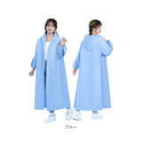 レインコート 自転車 通販 カッパ レインポンチョ 通勤 通学 レインウェア 雨具 雨合羽 かっぱ 合羽 ポンチョ 自転車用レインコート オートバイ ロング丈 ロング 自転車用 フード付き