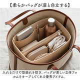 バッグインバッグ フェルト 通販 インナーバッグ 整頓整頓 小物入れ 軽量 軽い 整理 収納 収納バッグ 横型 携帯 持ち運び ヨコ型 横 よこ ポーチ おしゃれ 通勤 旅行 サブバッグ