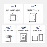 トレカ 収納 ケース 通販 トレカ収納用クリアケース トレカ収納ボックス トレカケース トレカ収納 BOX 透明 ボックスケース 保管用ケース コレクション 整理 保護 保管 キャラクター