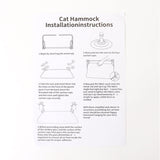 ハンモック 猫 通販 吊りベッド キャット 猫ハンモック 折り畳み 折りたたみ 洗濯可能 キャットベッド 猫ベット ペットベッド ペットベット 取り付けタイプ 窓に設置 窓 壁 オシャレ
