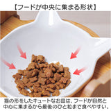 猫用フードボウル 通販 ペット用食器台付き セラミック製ボウル 食べやすい猫用食器 傾斜付きスタンド ダブルフードボウル 猫型セラミック食器 木製食器スタンド 高さ調節可能