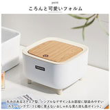 卓上 ゴミ箱 おしゃれ 通販 ごみ箱 ごみばこ ふた付き 蓋つき ふた コンパクト ダストボックス 省スペース 洗面所 化粧台 キッチン プラスチック リビング デスク 寝室 シンプル