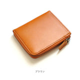 ミニ財布 本革 通販 日本製 IKI-LEATHER イキレザー コンパクトウォレット 革 ヌメ革 レザー 牛革 財布 さいふ 二つ折り財布 薄型 ウォレット 小銭入れ メンズ レディース シンプル