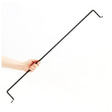 タオルハンガー アイアン l 通販 タオル掛け タオルバー アンティーク ゴールド シルバー ブラック ホワイト 洗面所 壁 おしゃれ トイレ ランドリー お風呂 壁掛け アイアンルームバー