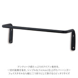タオルハンガー アイアン s 通販 タオル掛け タオルバー アンティーク ゴールド シルバー ブラック ホワイト 洗面所 壁 おしゃれ トイレ ランドリー お風呂 壁掛け アイアンルームバー