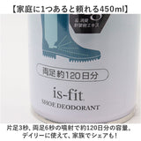 靴 消臭スプレー 通販 消臭 スプレー 靴スプレー 逆さで使える消臭スプレー 450ml C070-0098 長靴 ブーツ イズフィット is-fit Ag 抗菌 モリト is−fit イズ・フィット シューズ関連小物