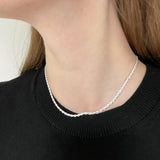 ネックレス シルバー925 チェーン 通販 フレンチロープチェーン シルバーネックレス チェーンネックレス メンズネックレス メンズジュエリー シンプル ベーシック STELLAN ステラン